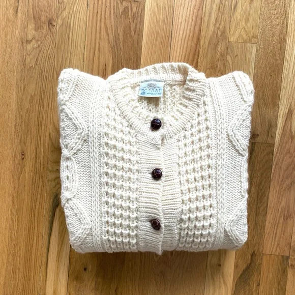 Bonner of Ireland 100% Wool Sweater Size M - Picture 3 of 6